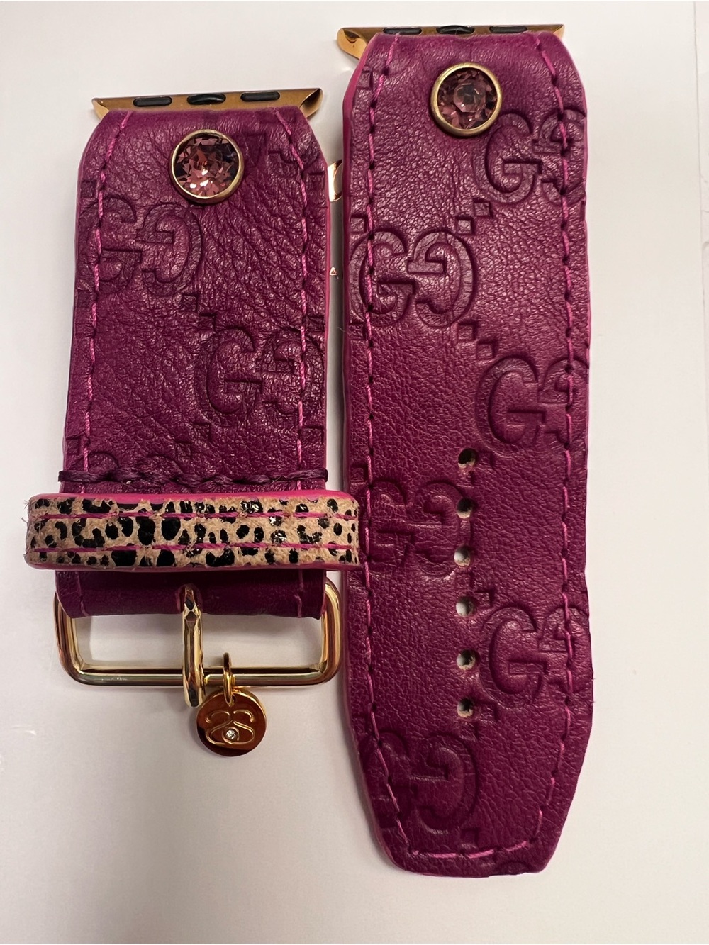 Gucci purple Spark*l band for Apple Watch - Picture 2 of 4